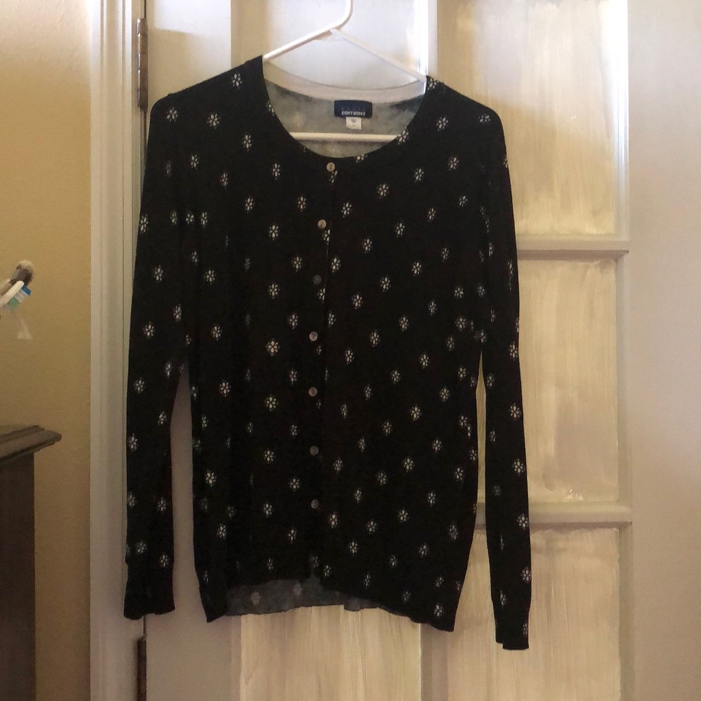 Button up sweater